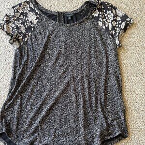 🎀 Buy 2 Get 1 Free 🎀 Lucky Brand Women's Top | M Boho Floral Block Peasant